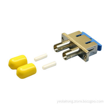 ST fiber optic adapter, applied for LAN and CATV